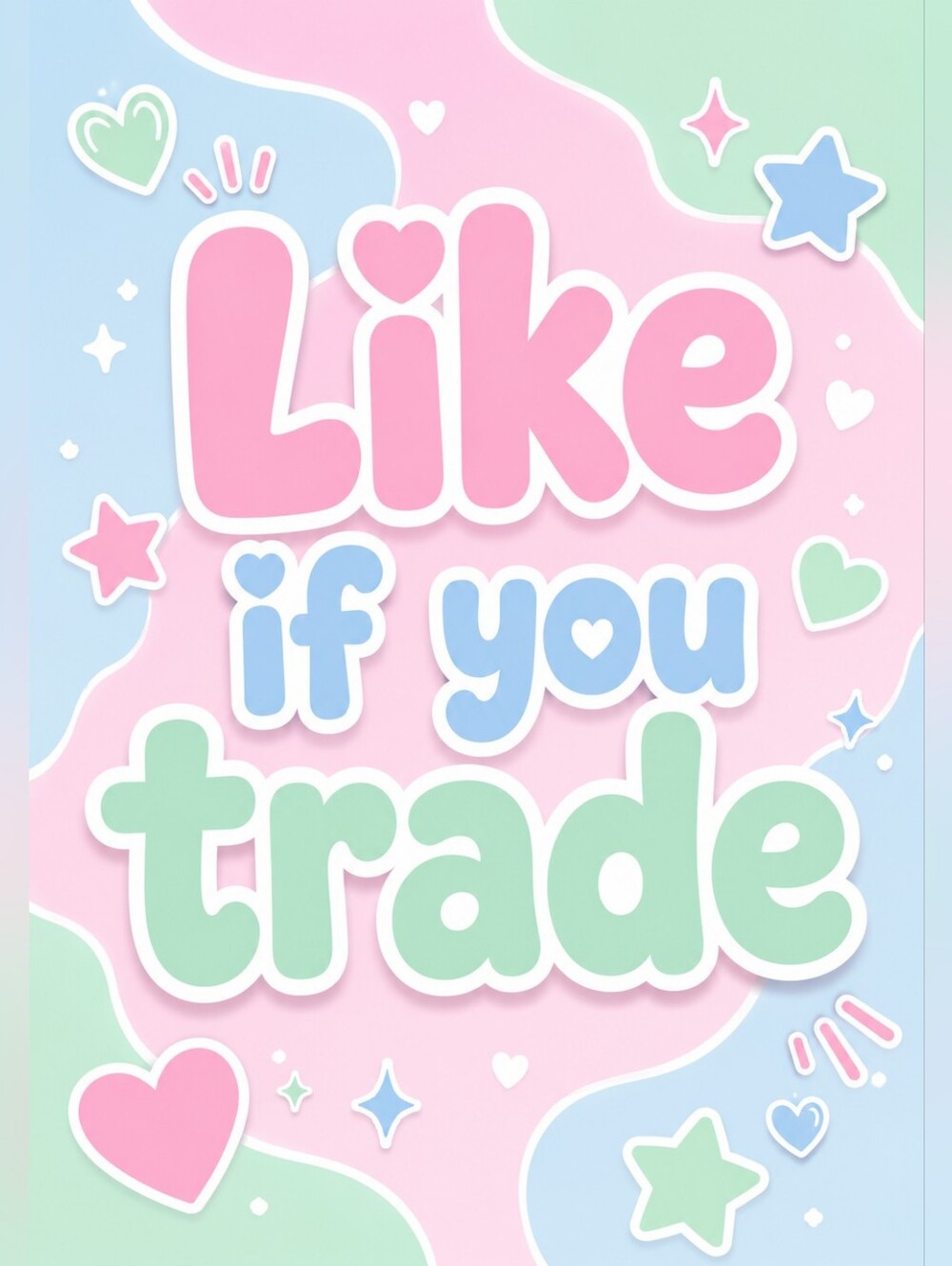 LIKE IF YOU TRADE!!!